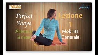 Perfect Shape a casa con la P.ssa Caterina Germani LEZIONE 1 #allenarsiinquarantena #perfectshape