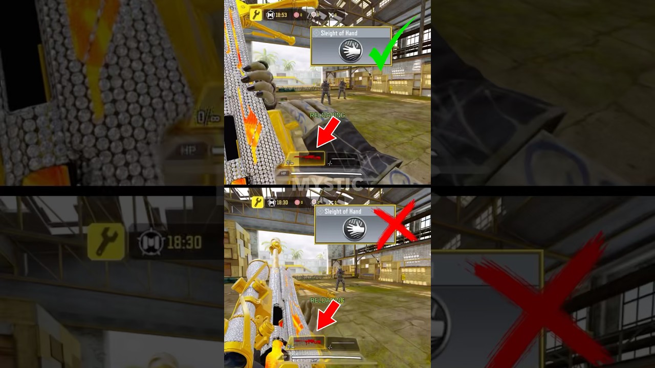 Sleight of Hand Comparison - CODM 