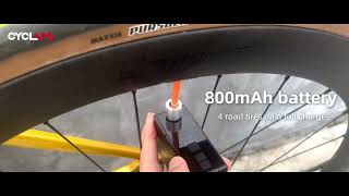 Cyclami Am6 Pro Mini Electric Automatic Air Pump Portable Digital Inflator Mtb Road Bike Schrader...