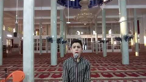 اذان بصوت القارئ ❤❤ مصطفى  الشمري🧡🧡🧡 في جامع حي العصري💚💚