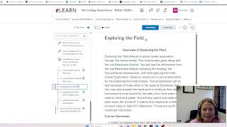 Unit One Exam and Exploring the Field Reflection One