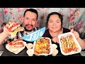 Flamin Hot Cheetos Chicken Burger & JoJos Mukbang | AngelaEats