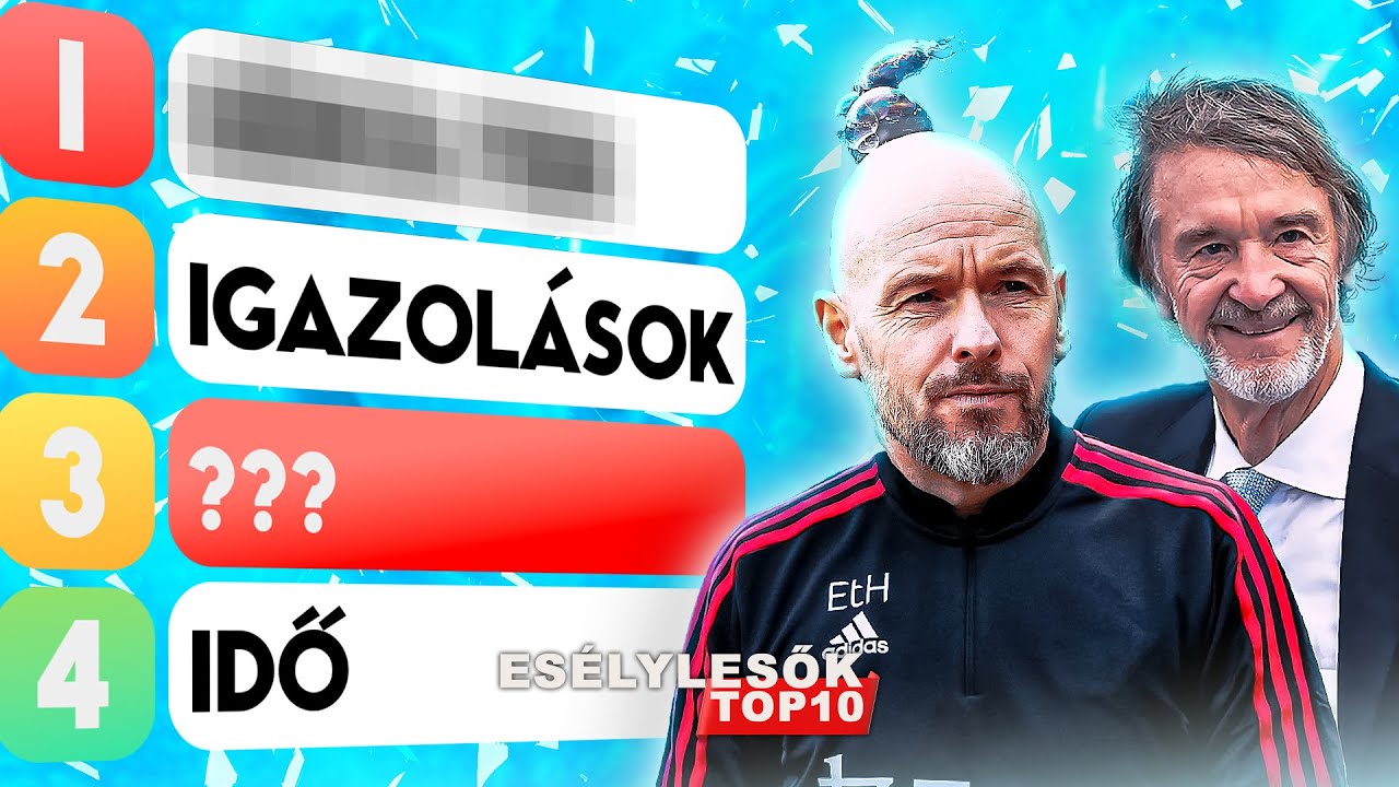 10 érv Erik ten Hag maradása mellett | Esélylesők TOP10 | S06E06 | Unibet