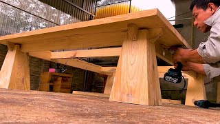 Amazing Skills Fastest with Woodworking Tools Large Wood Machines // Woodworking Projects Furniture