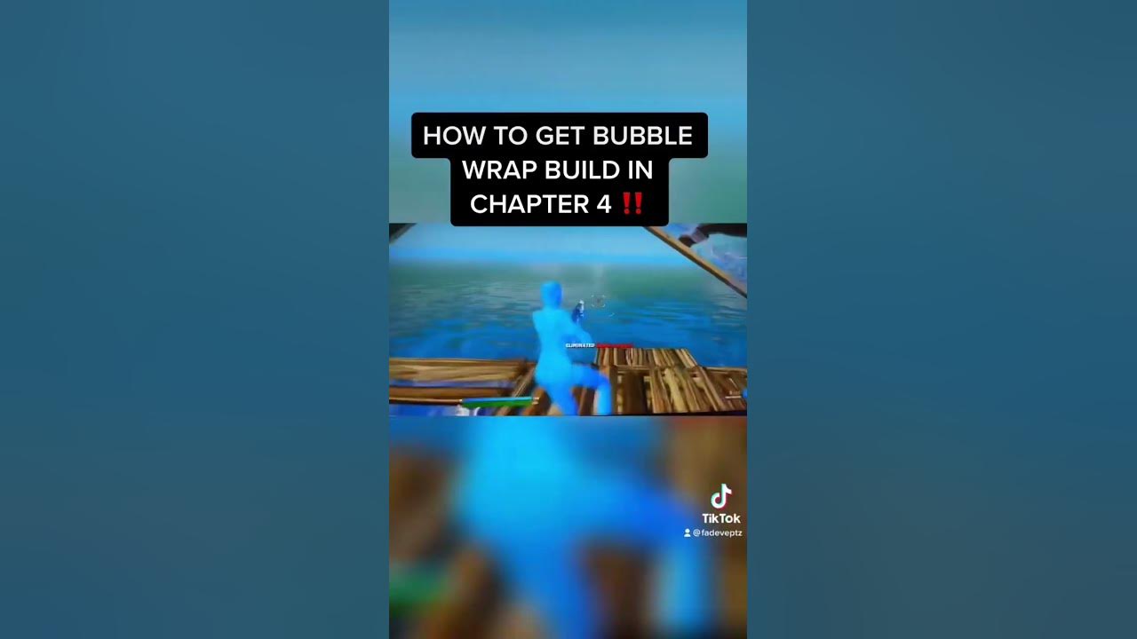 How to get bubble wrap builds in chapter 4… YouTube