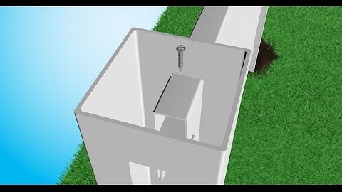 How to Install Vinyl Privacy Fence - Vinyl Privacy Fence Installation