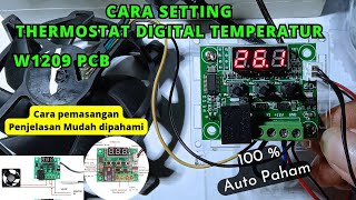 HOW TO SET THE DIGITAL THERMOSTAT W1209 Automatic Temperature Control