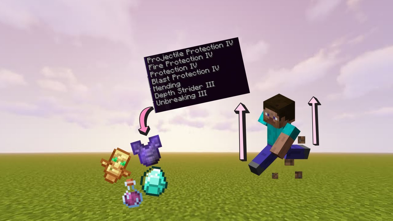 Minecraft But Jumping Gives Extremely Op Items - YouTube