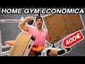 HOME GYM ECONOMICA COMPLETA 400€ *unboxing & costruzione*