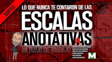 💥 Escalas ANOTATIVAS en AutoCad 💥 (cotas texto hatch bloques layout todo anotativo)