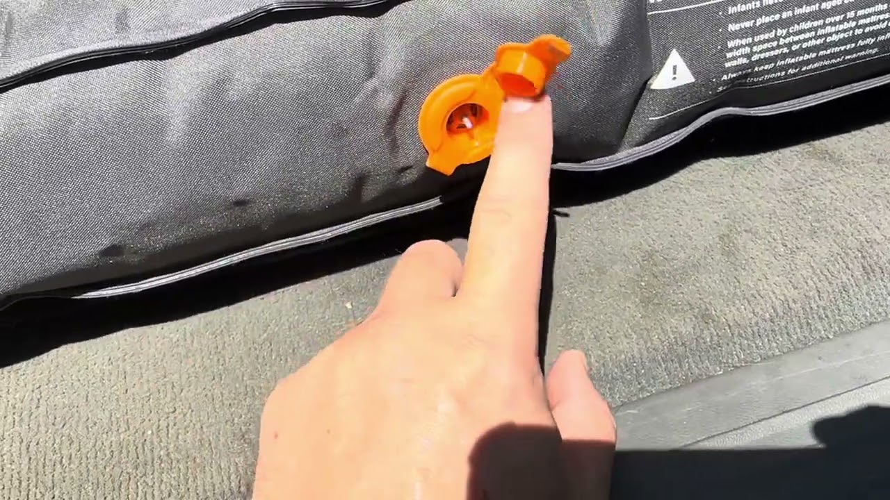 Inflation Time, Measurements, Setup, Fit, and Review of D-Hive Car Air Mattress