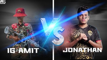 Can I Defeat @JONATHANGAMINGYT in 1v1 TDM? | Ig Amit vs Jonathan | Bgmi Highlight