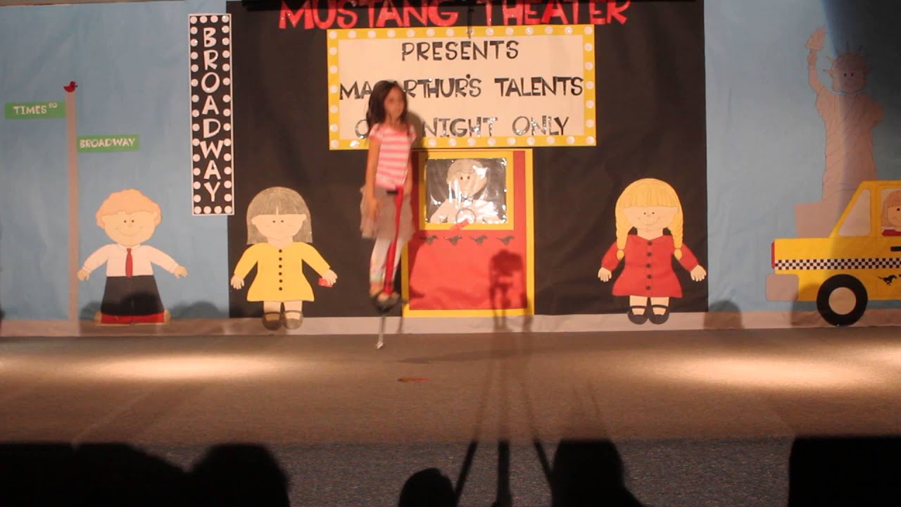 Pogo Stick Talent Show YouTube