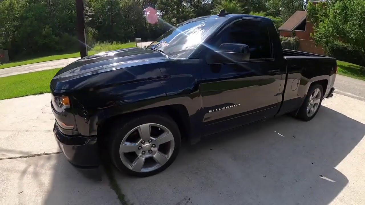 Dropped 2016 Chevy Silverado 5/7 - YouTube