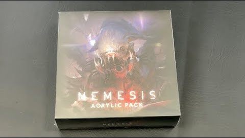 TDG: Nemesis - Acrylic Pack Unboxing with Ray