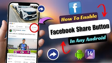 How To Enable Facebook Share Button | Turn on Share Button on Facebook Post