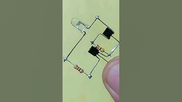 Amazing Electronic Projects|Touch Sensor With 2n222 Transistor|#youtubeshorts