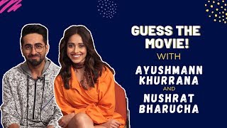 DREAM GIRL | Guess the Movie with Ayushmann Khurrana and Nushrat Bharucha