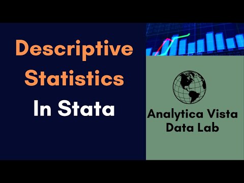 51. Descriptive Statistics in Stata Made Easy | Master summarize, tabstat, & More