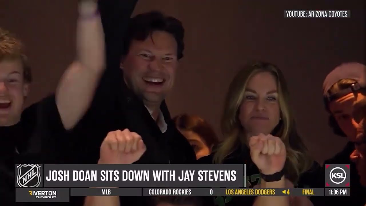 Utah Hockey Player Josh Doan Talks To Utah Puck Report