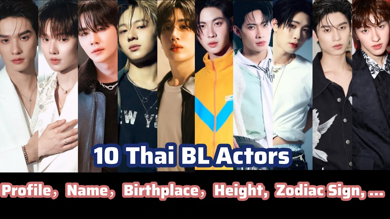 10 тайских актеров BL | Профиль 2025 | NuNew,Zee,Keng,Namping,Tle,FirstOne,Thomas,Kong,Tutor,Yim