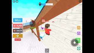 I found a new glitch in ninja masters!: phase through walls (only works on the dojo at the spawn) screenshot 2