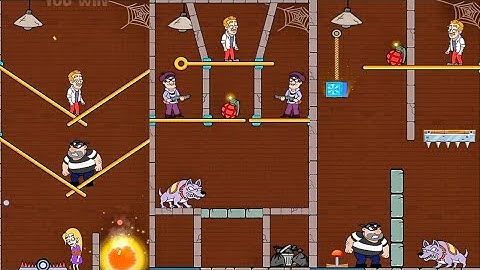 Home Pin Hero Rescue All Levels Gameplay android iOS