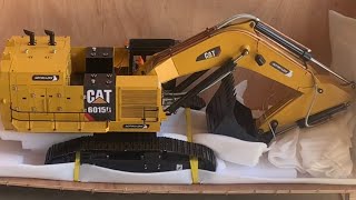 The Beast. Unboxing the Cat 6015B 1/12 scale excavator. Rc construction rc mining equipment.