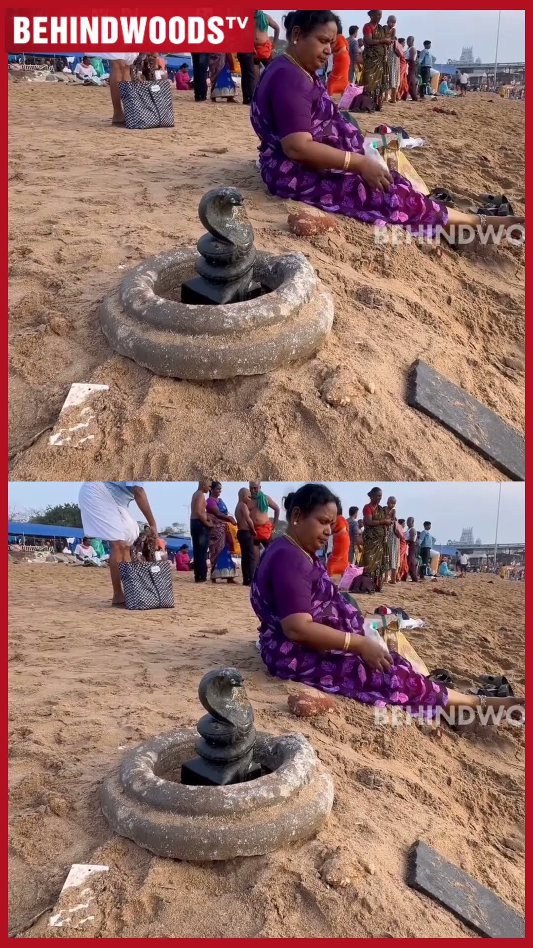 Thiruchendur-யின் கடல் கரையில் வந்த நாகத்தின் சிலை ? ஆச்சிரியத்தில் மக்கள்