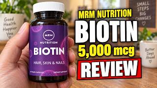 REVIEW MRM Biotin 5,000 mcg in One Capsule!