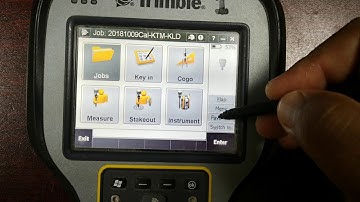 Convert UTM & KTM Coordinates in WGS84 Grid to Longitude Latitude with Trimble Controller TCS3 Urdu