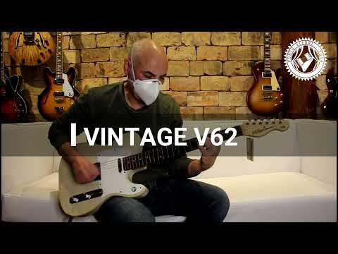 Guitarra Vintage V62 Reissued Series Blonde