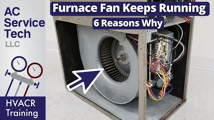 Furnace BLOWER FAN Motor WON'T SHUT OFF! 6 Reasons Why the FAN KEEPS RUNNING!