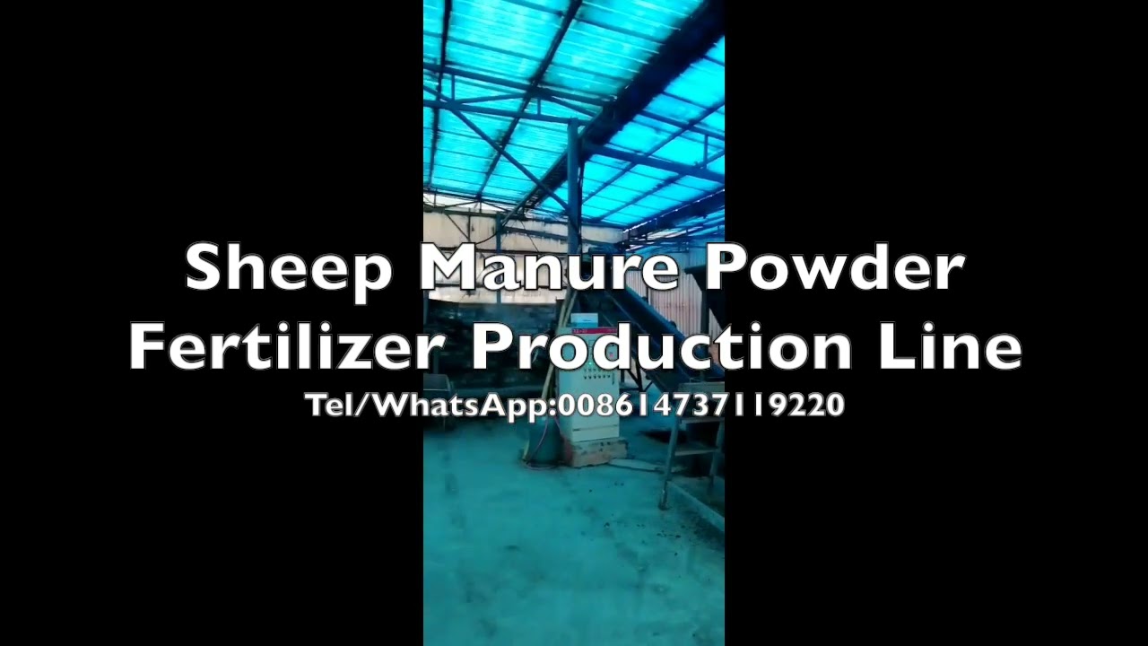 Sheep Manure Powder Fertilizer Production Line