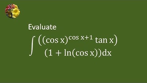 2017 MIT Integration Bee, qualifying test question # 20 (Mis-1220)