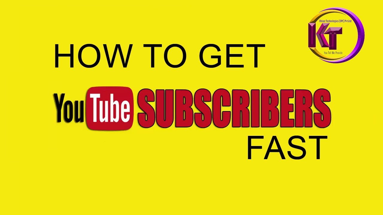 How To Increase Subscribers On Youtube | How To Gain Subscribers On