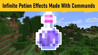 Minecraft | How to Get Infinitely-Long Potion Effects Using Commands (Tutorial)