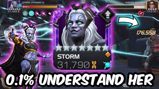 0.1% Of Players Understand The Max Power of 7 Star Storm Pyramid X - Marvel Contest of Champions