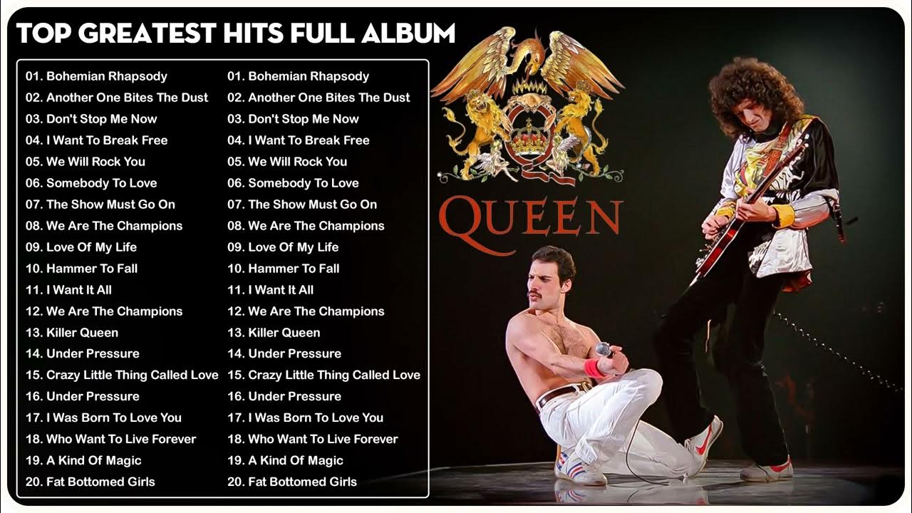 Queen Greatest Hits - Best of Queen Full Album - Queen Best Songs - YouTube