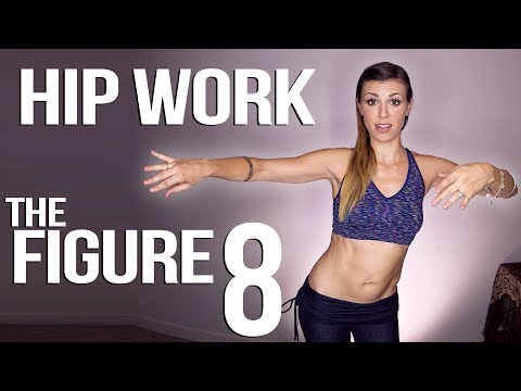 BELLY DANCE FIGURE 8 | EGYPTIAN TURKISH FIGURE EIGHT | HOW TO BELLYDANCE | TRIBAL FUSION | HIP WORK