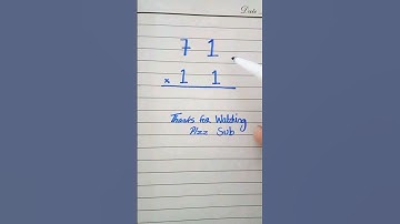 71×11 #shorts #math #maths #mathematics #shortvideo