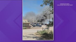 State Highway 55 reopens in Horseshoe Bend after structure fire forces closure