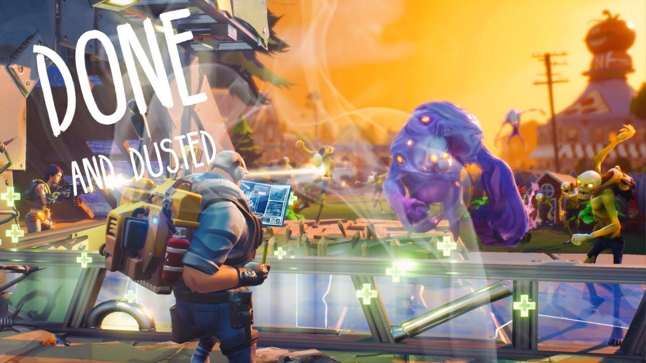 DONE AND DUSTED - Fortnite montage by wappapappa
