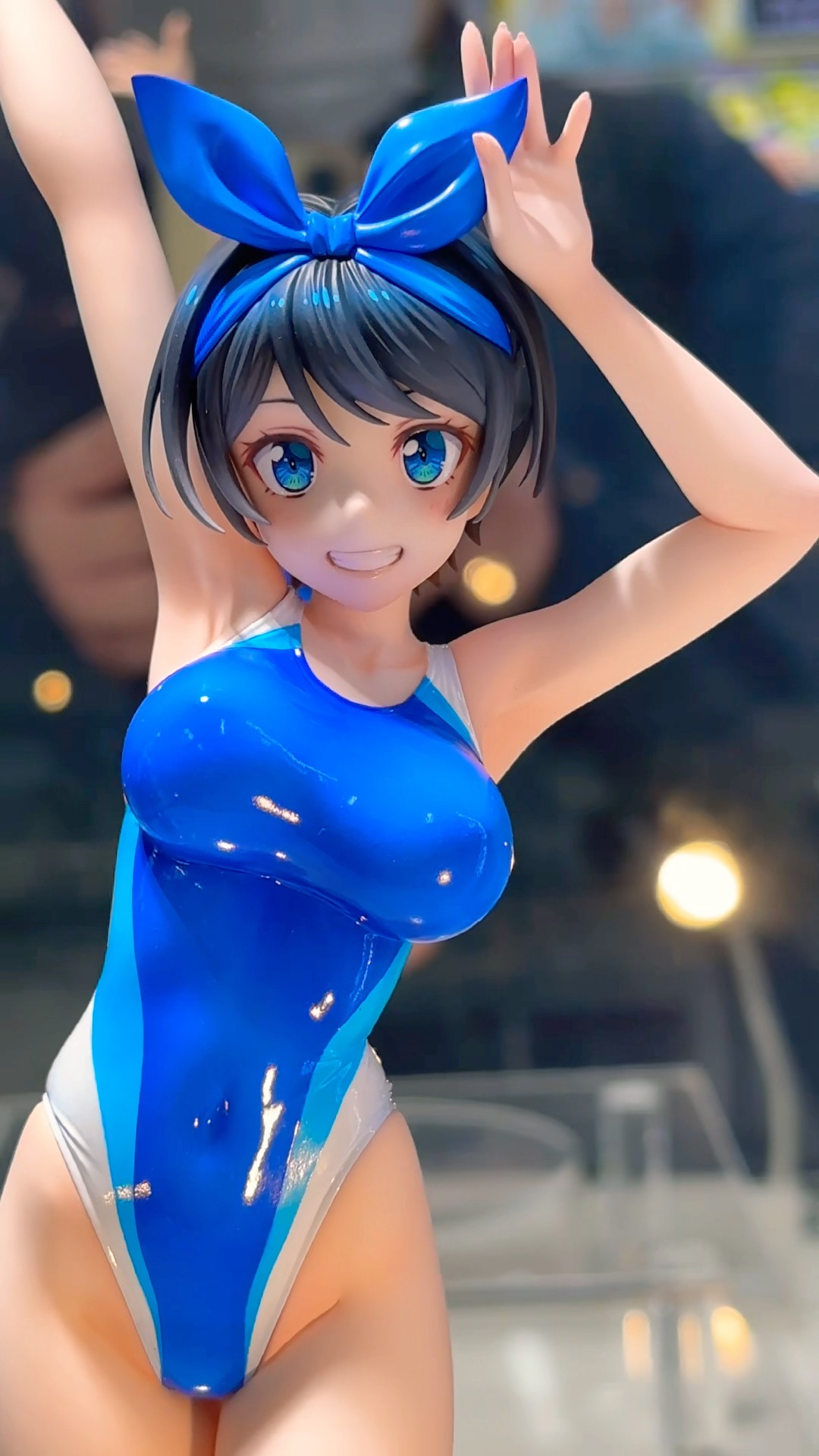 アマクニ - 更科瑠夏 競泳水着ver (彼女, お借りします かりかの