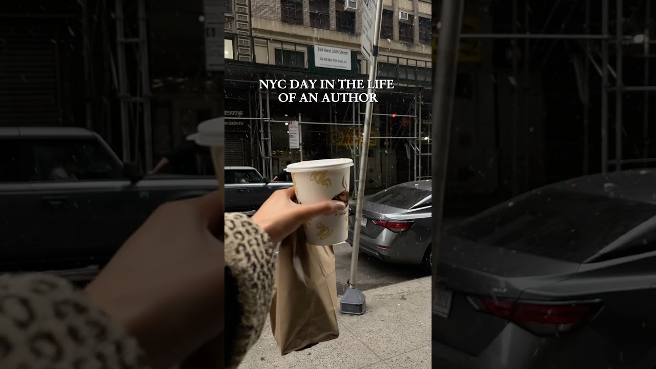 DAY IN THE LIFE OF AN AUTHOR IN NYC🗽🇺🇸