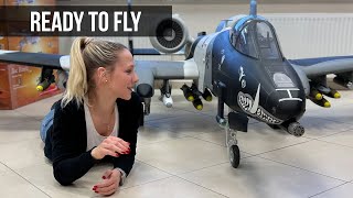 Inside RC Jet Workshop 6 | Mibo A-10 &quot;Warthog&quot; Ready for Delivery | Paintjob &amp; Detailing