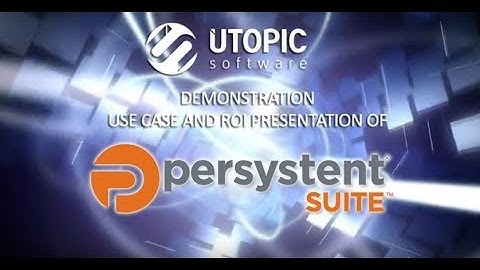 Persystent demo and ROI presentation