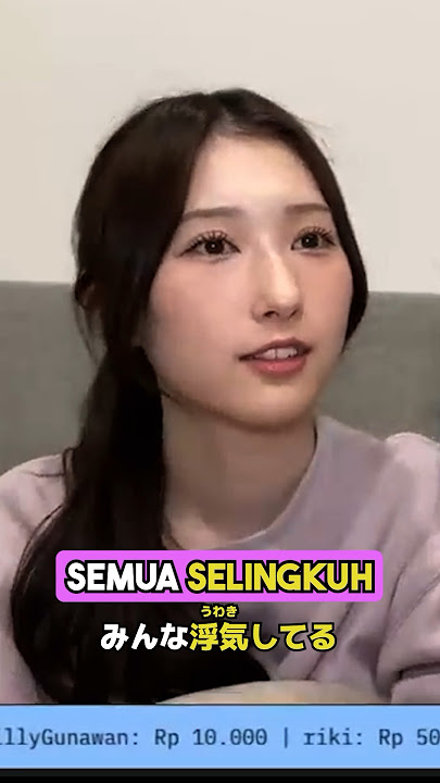 Orang Jepang banyak yang selingkuh??? #istrijepang #couple #live