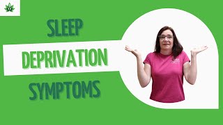 HOW DO I IDENTIFY SLEEP DEPRIVATION???