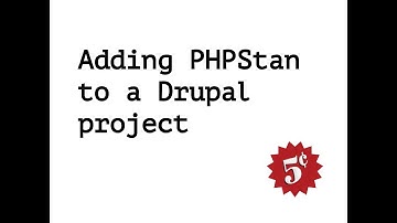 Adding PHPStan to a Drupal project